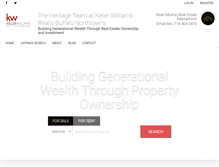 Tablet Screenshot of heritageteam.com